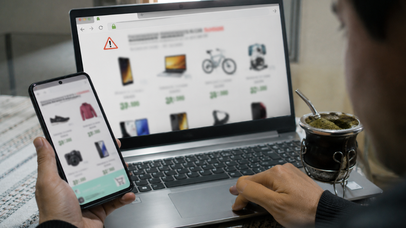 Compras por internet &nbsp;- Foto generada por Inteligencia Artificial (IA)