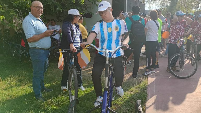 Bicicleteada en el Mes Municipal de la Capacidad y Superación