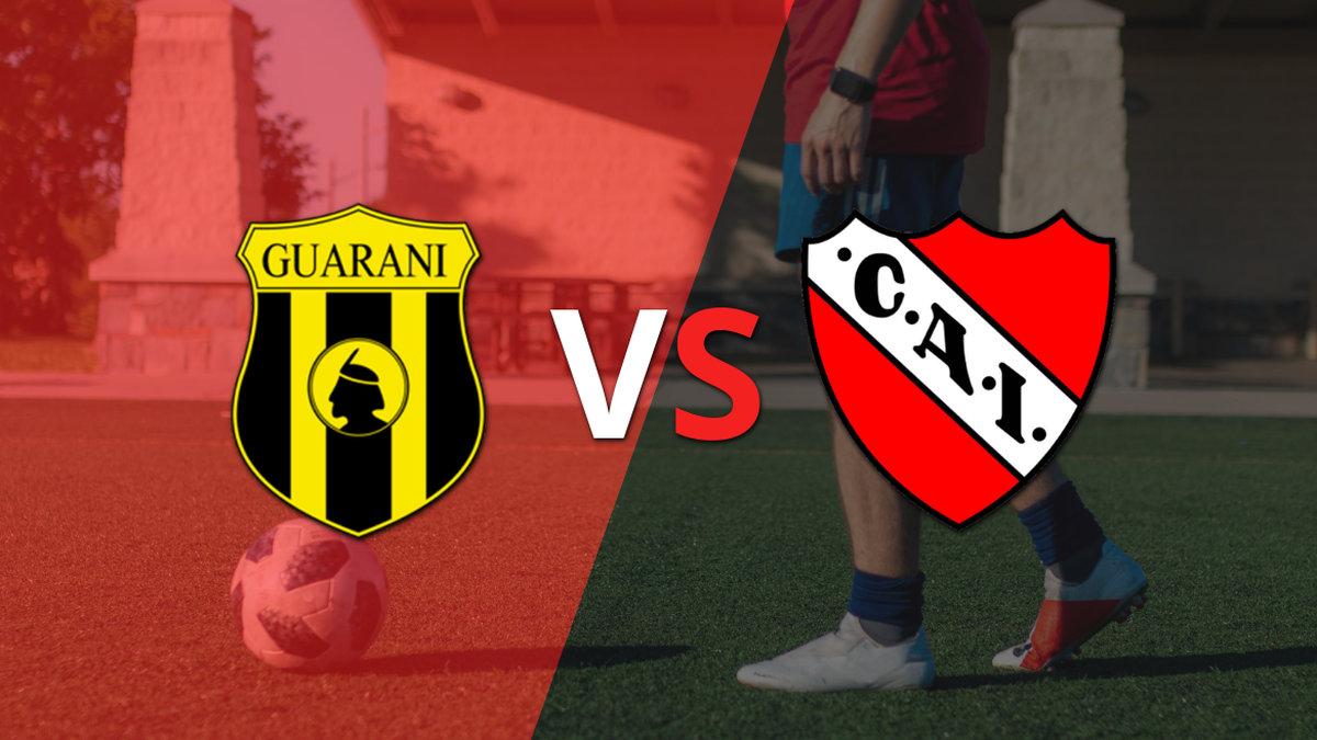 Con dos goles de Gustavo Vargas, Guaraní venció a Independiente