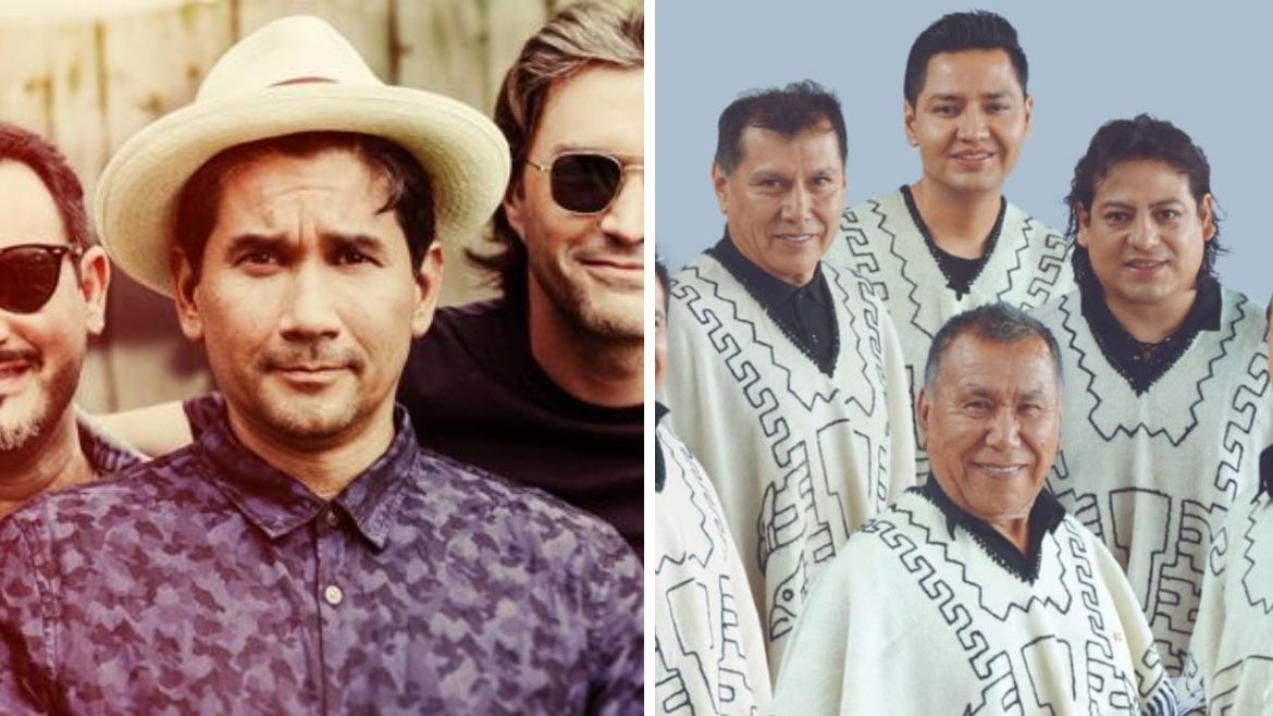 Bacilos y Los Kjarkas.&nbsp;
