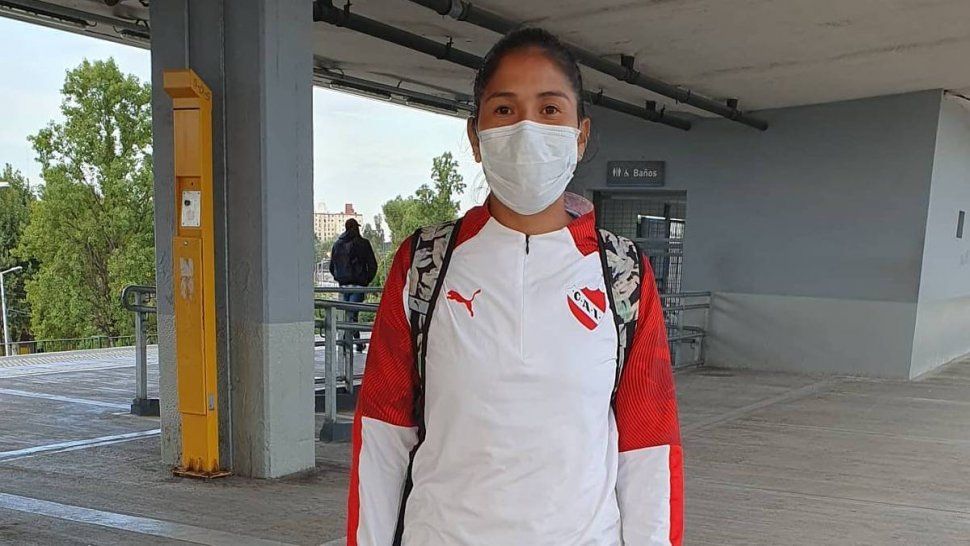 Pamela Flores - nueva jugadora de Independiente