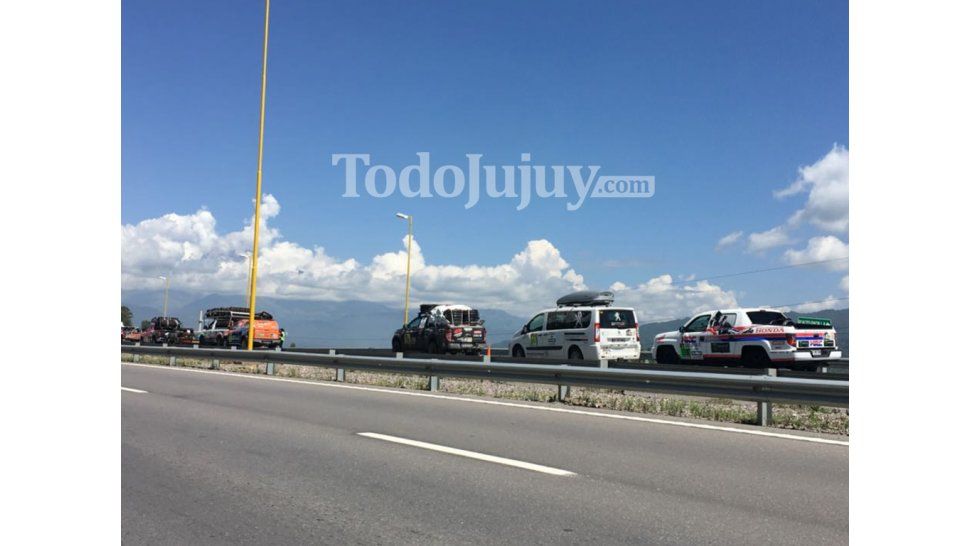Tránsito en la ruta 9