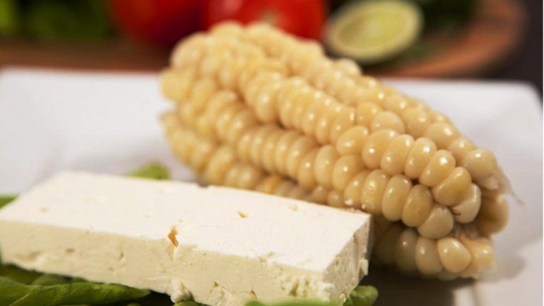Choclo con queso