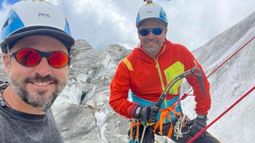 Sebastián Aldana y Matías Gómez en el Himalaya