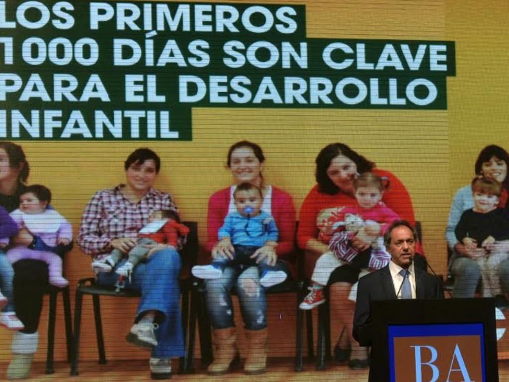 Scioli en el Día de la Industria