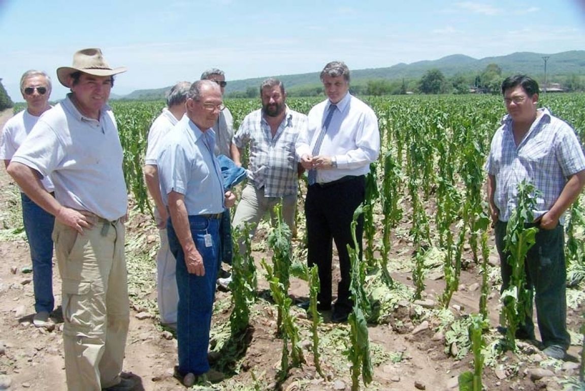 Ministro constató daños