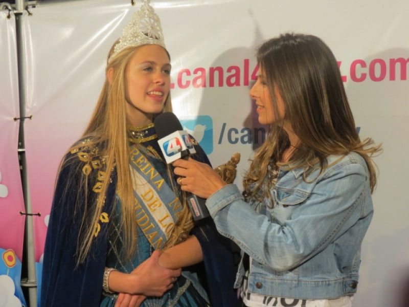 Carla Lucía en Canal 4