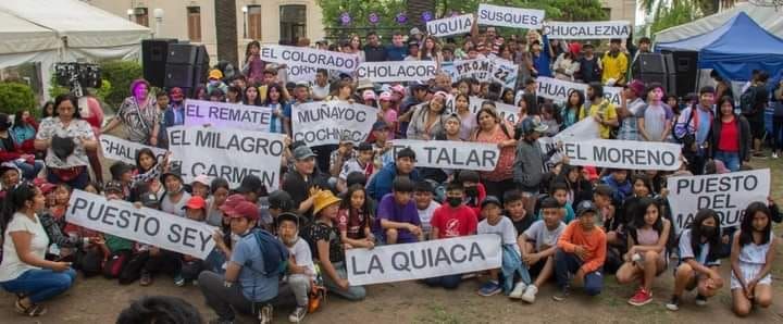 estudiantes del interior pasearon por la capital