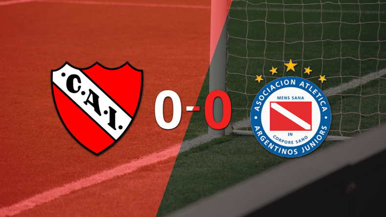 Independiente no pudo con Argentinos Juniors y empataron sin goles