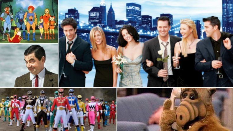 Para los nostálgicos: las series más populares de la TV de los años 90s