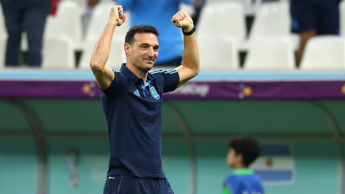 Lionel Scaloni renovó como técnico de la Selección Argentina hasta 2026.