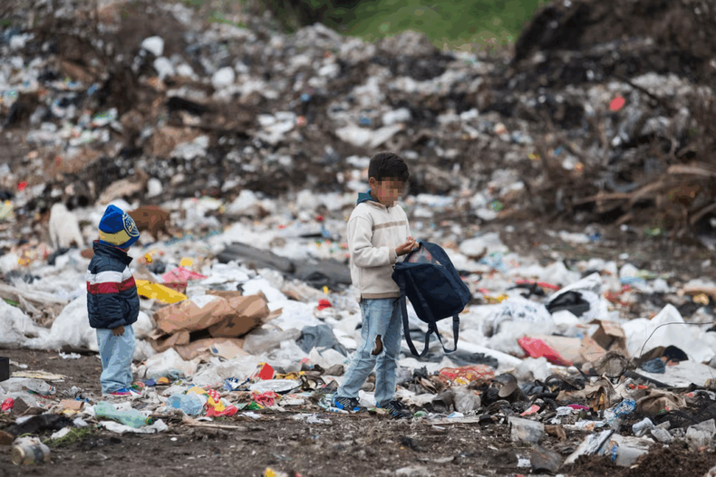 Pobreza infantil (foto ilustrativa).
