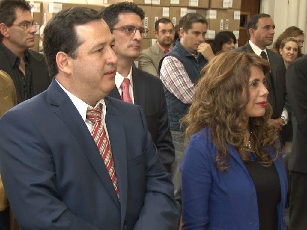 Alejandra Martínez y Alejandro Snopek