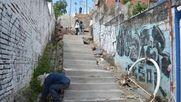Obrasde las escaleras urbanas en San Salvador de Jujuy Obrasde las escaleras urbanas en San Salvador de Jujuy