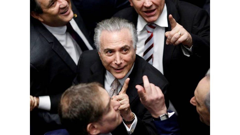 Temer nuevo presidente