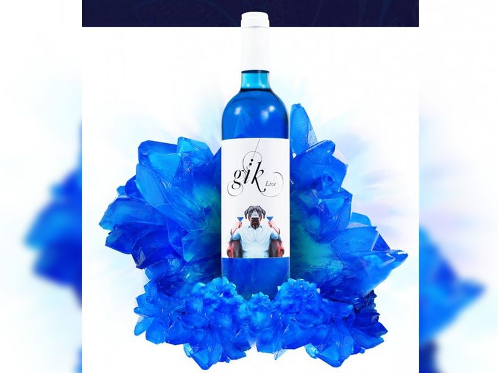 Vino azul