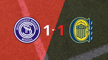 Independiente Riv. (M) no pudo en casa ante Rosario Central y empataron 1-1