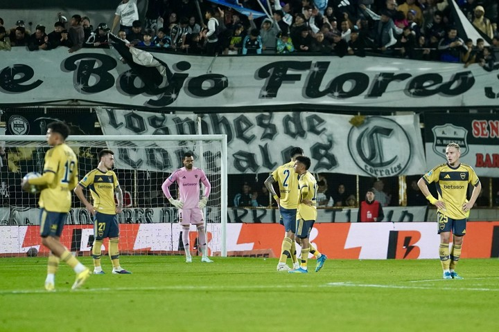 Boca perdió con Riestra.