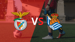 Por la fecha 3 del grupo D, Benfica recibirá a Real Sociedad