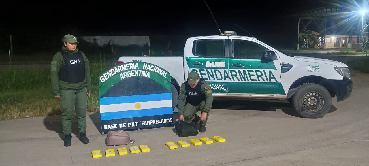Dos mujeres viajaban en colectivo con 10 kilos de cocaína