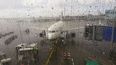 Un avión sufrió daños por una tormenta de granizo en Jujuy (imagen ilustrativa).