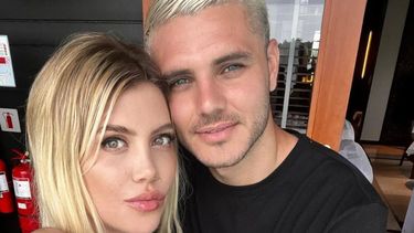 Mauro Icardi y Wanda Nara, reconciliados.&nbsp;