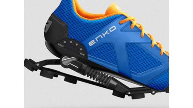 Zapatillas con amortiguadores