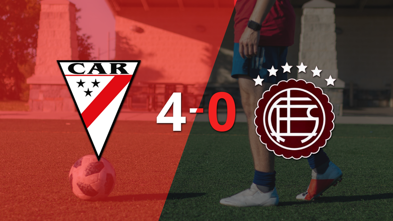 Always Ready fue contundente y goleó 4-0 a Lanús