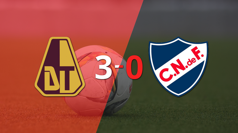 Nacional fue superado fácilmente y cayó 3-0 contra Tolima