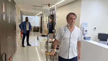 Jair Bolsonaro presentó leve mejoría y no será operado.&nbsp;
