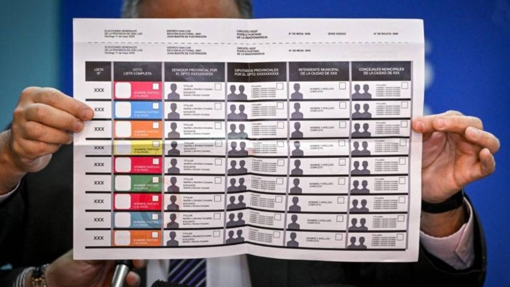 Boleta Única de Papel - Foto alusiva