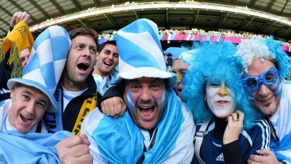 Hinchas argentinos