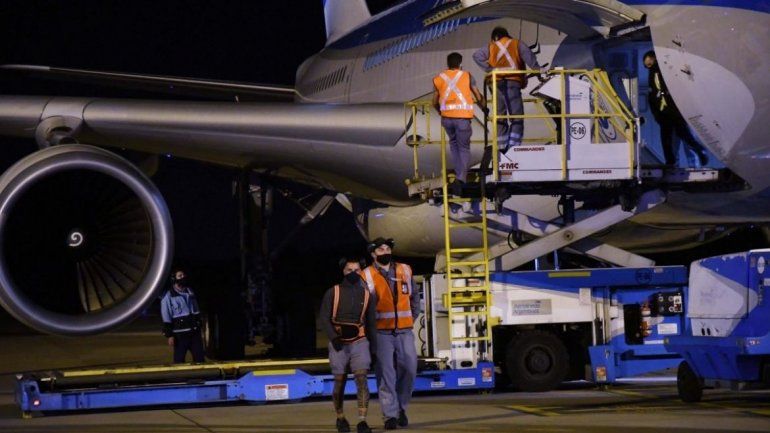 Llegaron 517.000 dosis de la vacuna rusa Sputnik V