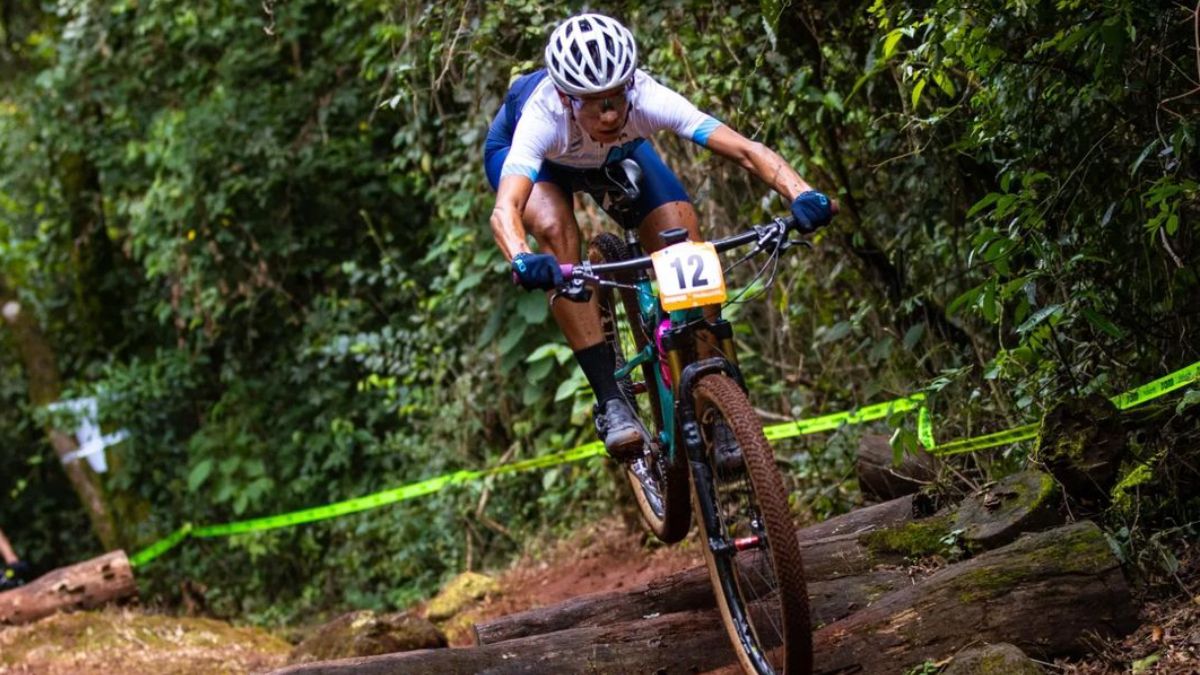 Agustina Apaza en la Copa Internacional de Mountain Bike&nbsp;