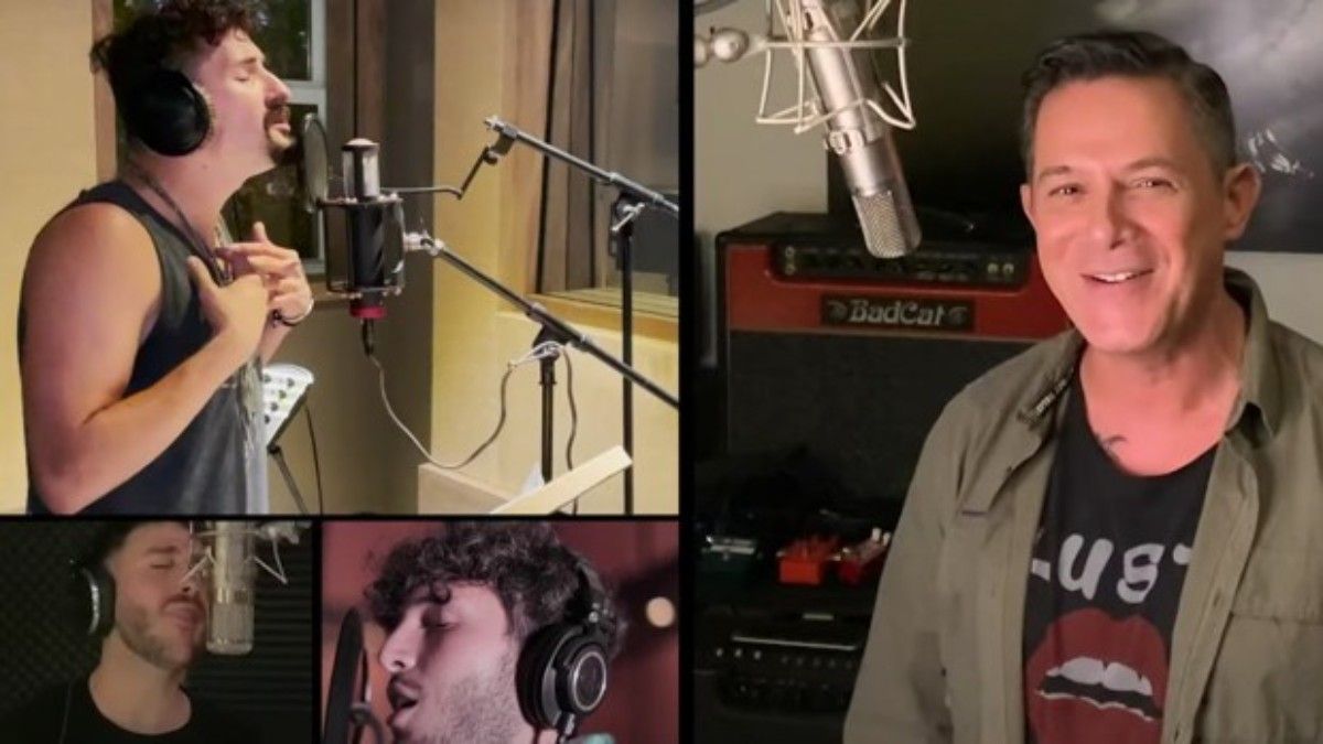 Más de 40 personalidades se unieron para cantar el Himno a la Alegría