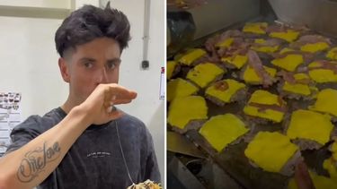 El personal del establecimiento tuvo que confeccionarla con muchas brochetas y llevarla con sumo cuidado hasta la mesa.