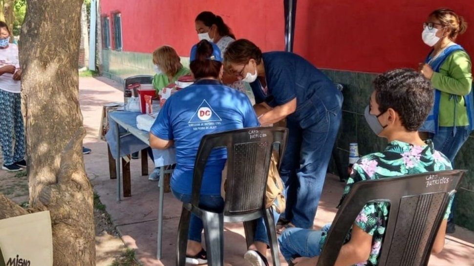 San Pedro de Jujuy: en dos días aplicaron casi mil dosis