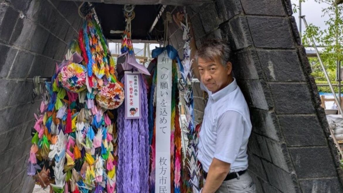 500 grullas jujeñas por la paz llegaron a Nagasaki