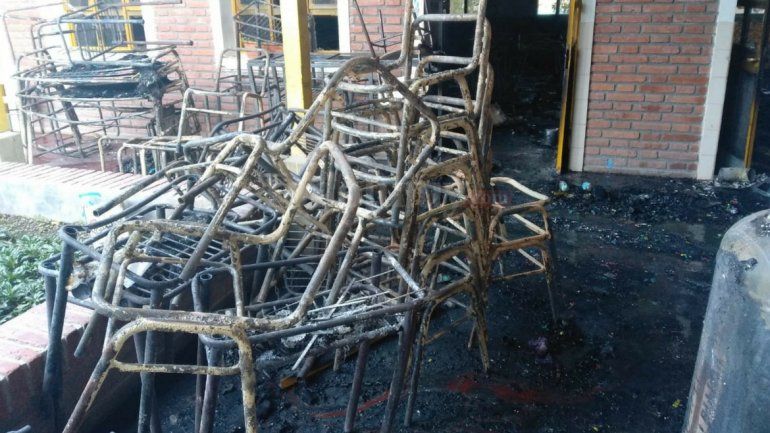 Incendio en el Bachi 24