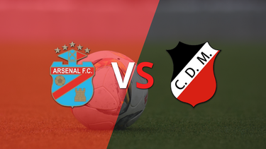 Victoria parcial 2 a 0 de Arsenal sobre Deportivo Maipú