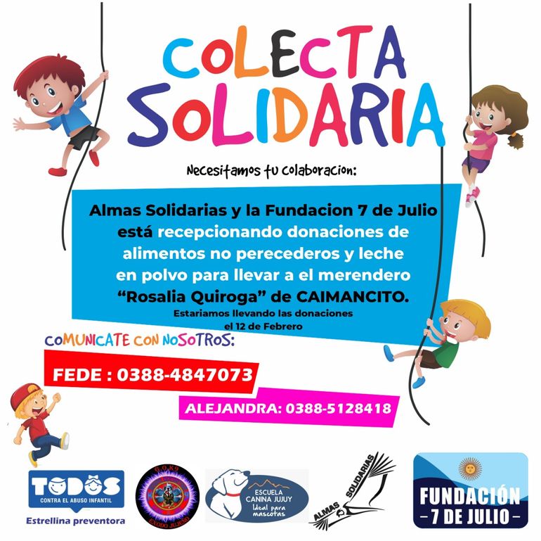 Evento solidario en Jujuy.