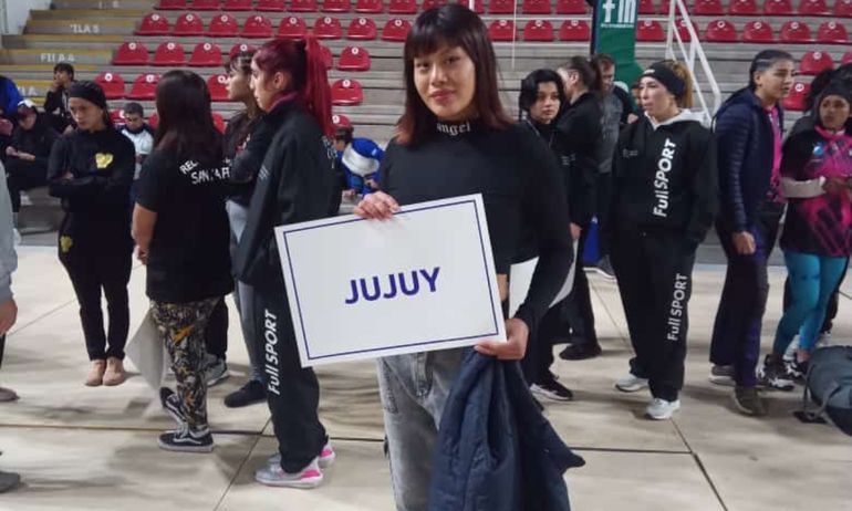 Mayra Quiroga cayó en la final del Campeonato Nacional de boxeo femenino