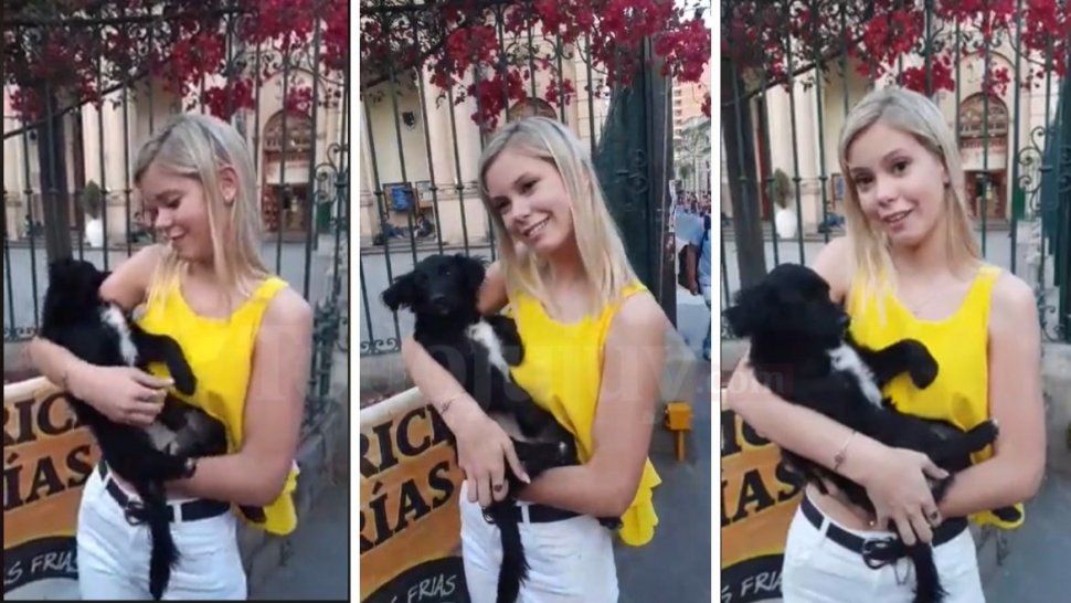 camila iglesias: si tienen la posibilidad de adoptar un perrito haganlo