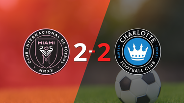 Inter Miami y Charlotte FC igualaron 2 a 2