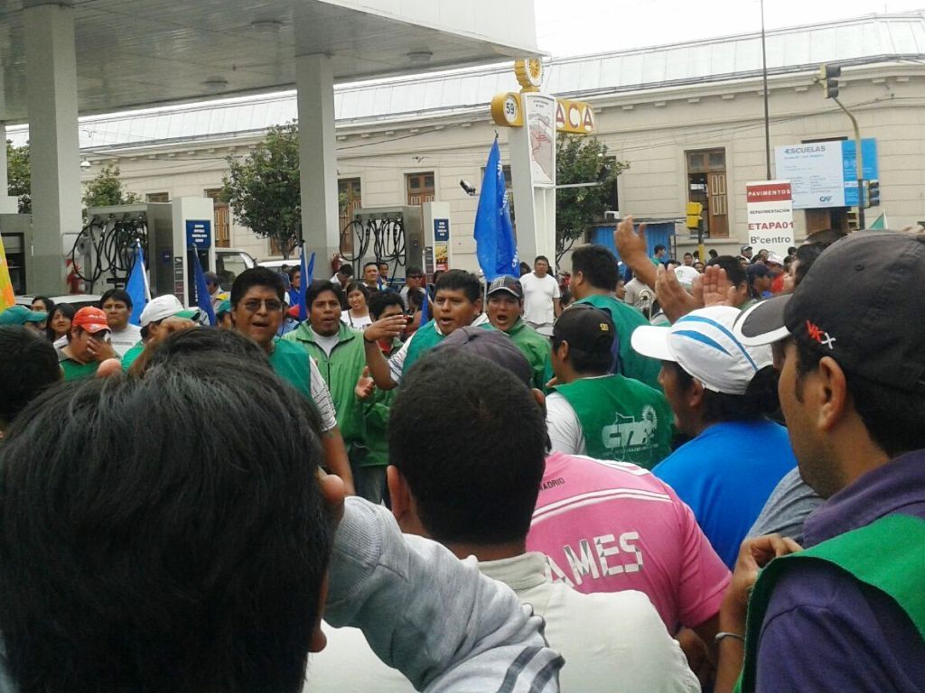 Movilización de ATE