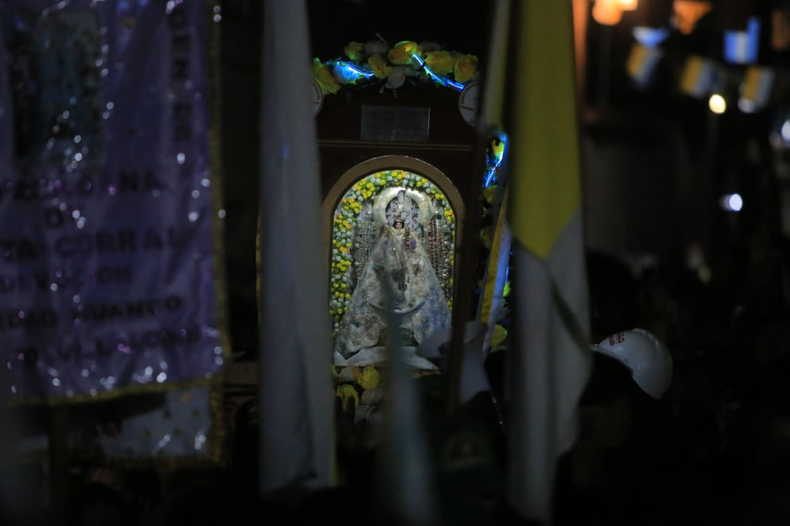 La Virgen llegó pasadas las 21 La Virgen llegó pasadas las 21