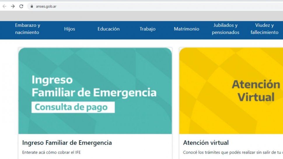 anses: manana inicia el pago del ife 3 por cbu