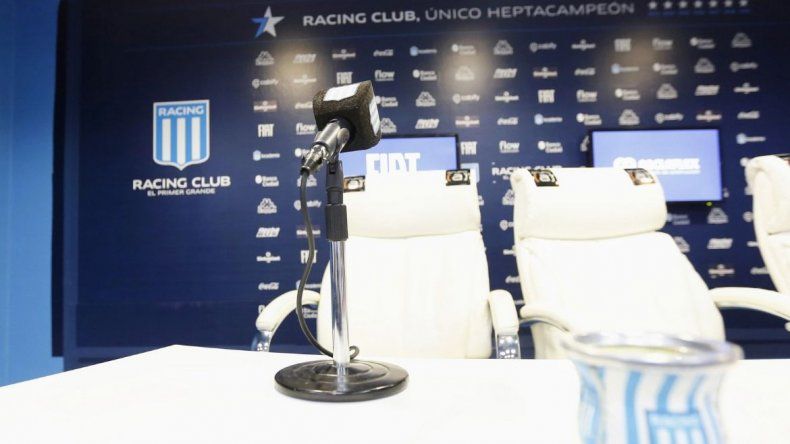 Racing suspendió la presentación de su nuevo técnico 