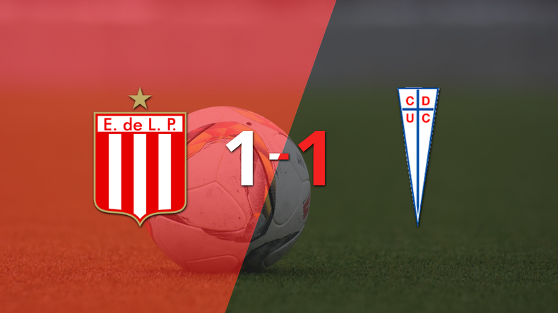 Estudiantes empató 1-1 con U. Católica y todo se define a la vuelta