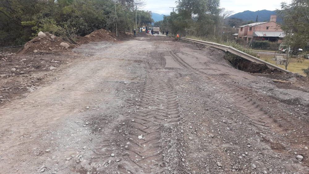 Finalizaron los trabajos en el puente Burrumayo y el tránsito se habilitará por la tarde